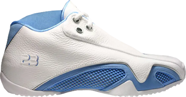 

Кроссовки Air Jordan 21 Low GS University Blue, белый