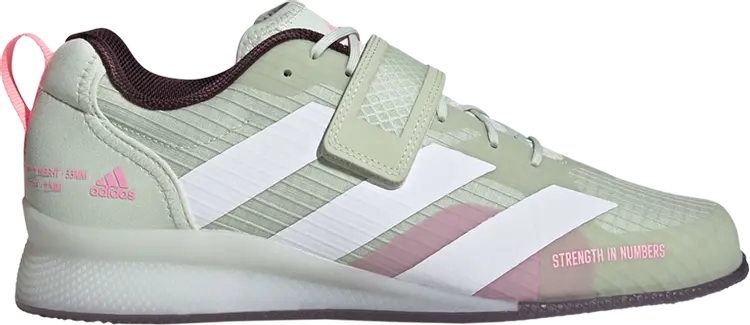 

Кроссовки Adidas Adipower Weightlifting 3 'Linen Green Beam Pink', зеленый, Зеленый;серый, Кроссовки Adidas Adipower Weightlifting 3 'Linen Green Beam Pink', зеленый