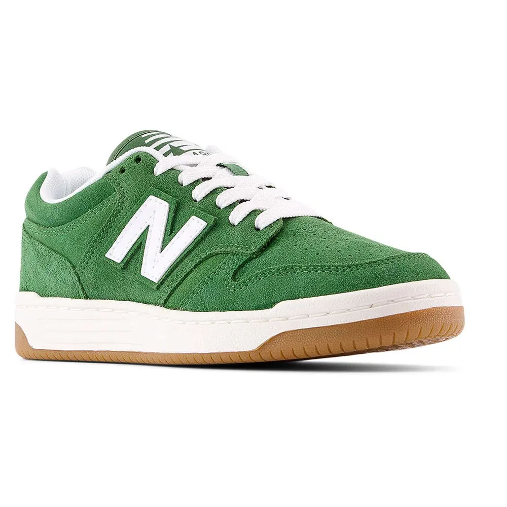 Детские кроссовки для девочек с классическим низким профилем Gsb480V1 New balance, Green