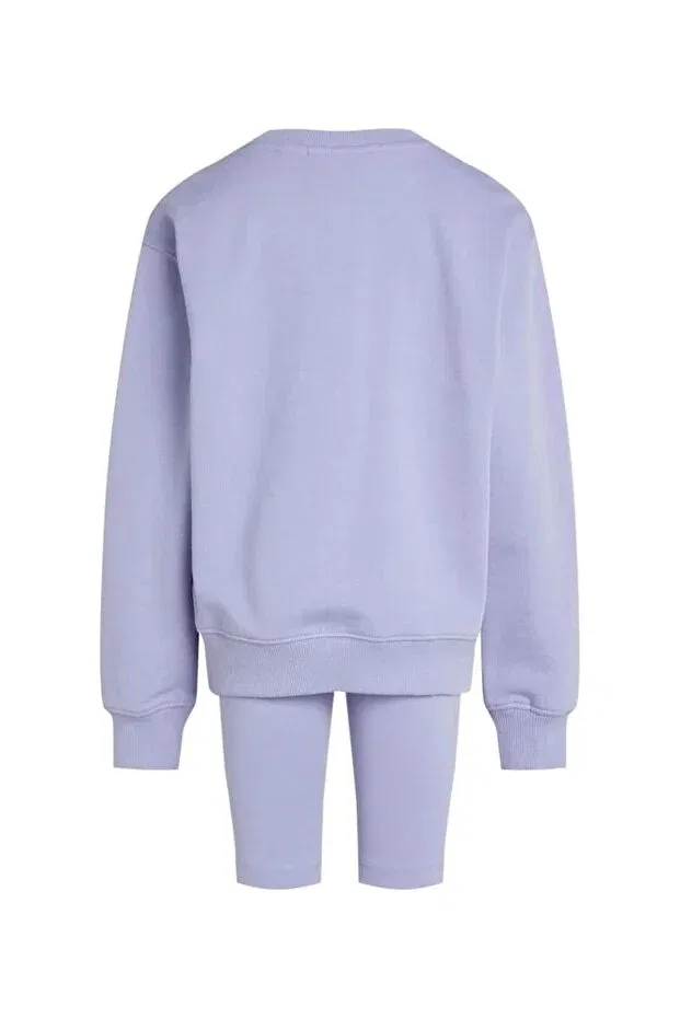 Детский комплект шорт для девочек хлопковый Calvin Klein, Light Purple — фото 4