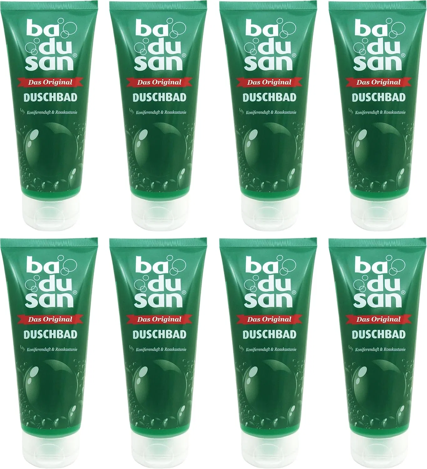 Гель для душа Badusan Shower Bath Original Tube, 8 x 200 мл Generisch
