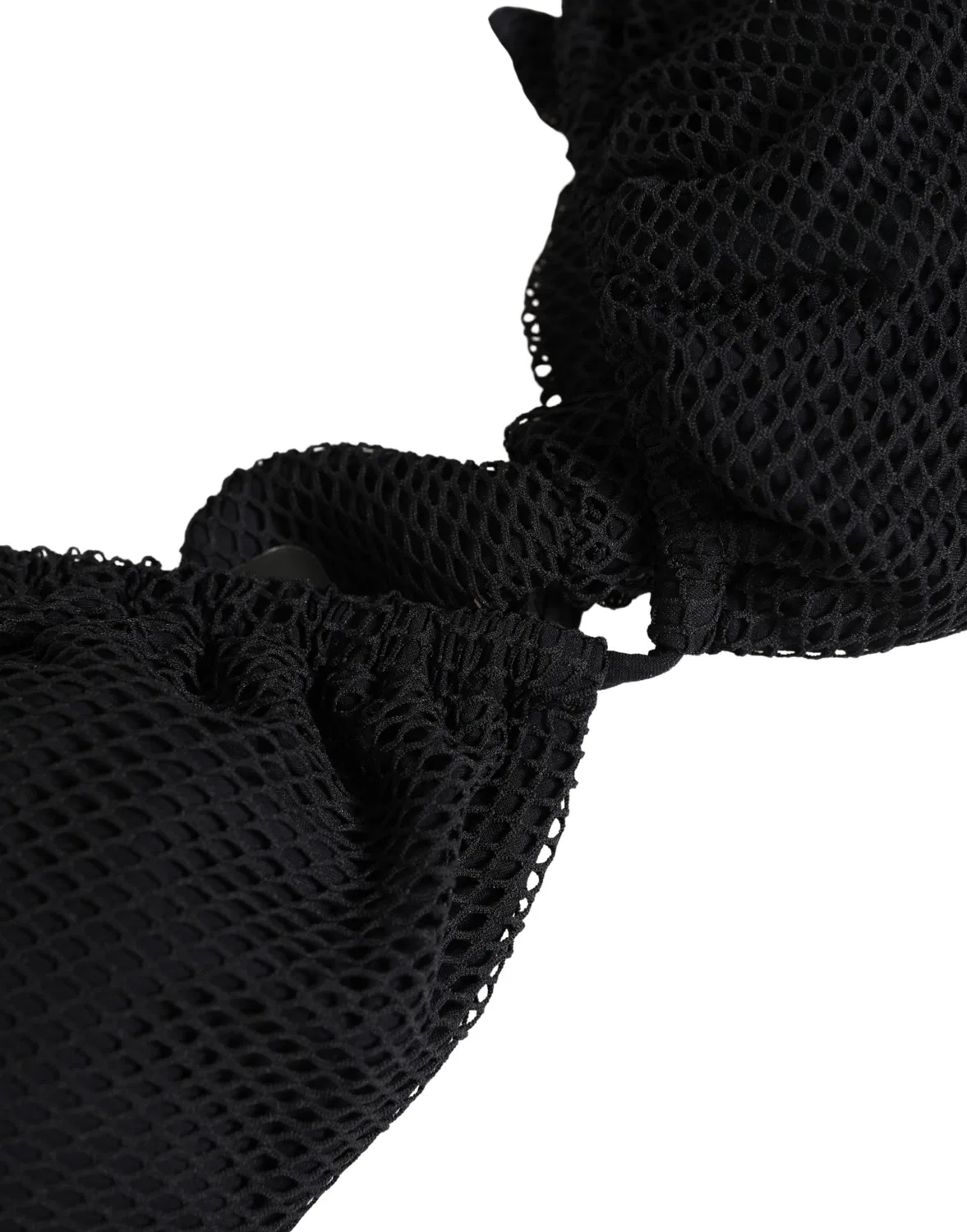 Женский купальный топ бикини с треугольными чашечками Padded Triangle Dolce & Gabbana, Black — фото 3