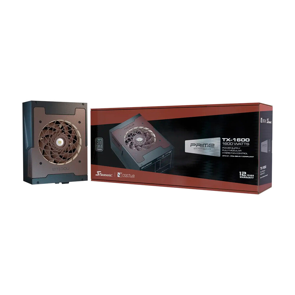 Блок питания Seasonic PRIME TX 1600 Noctua Edition, 1600 Вт