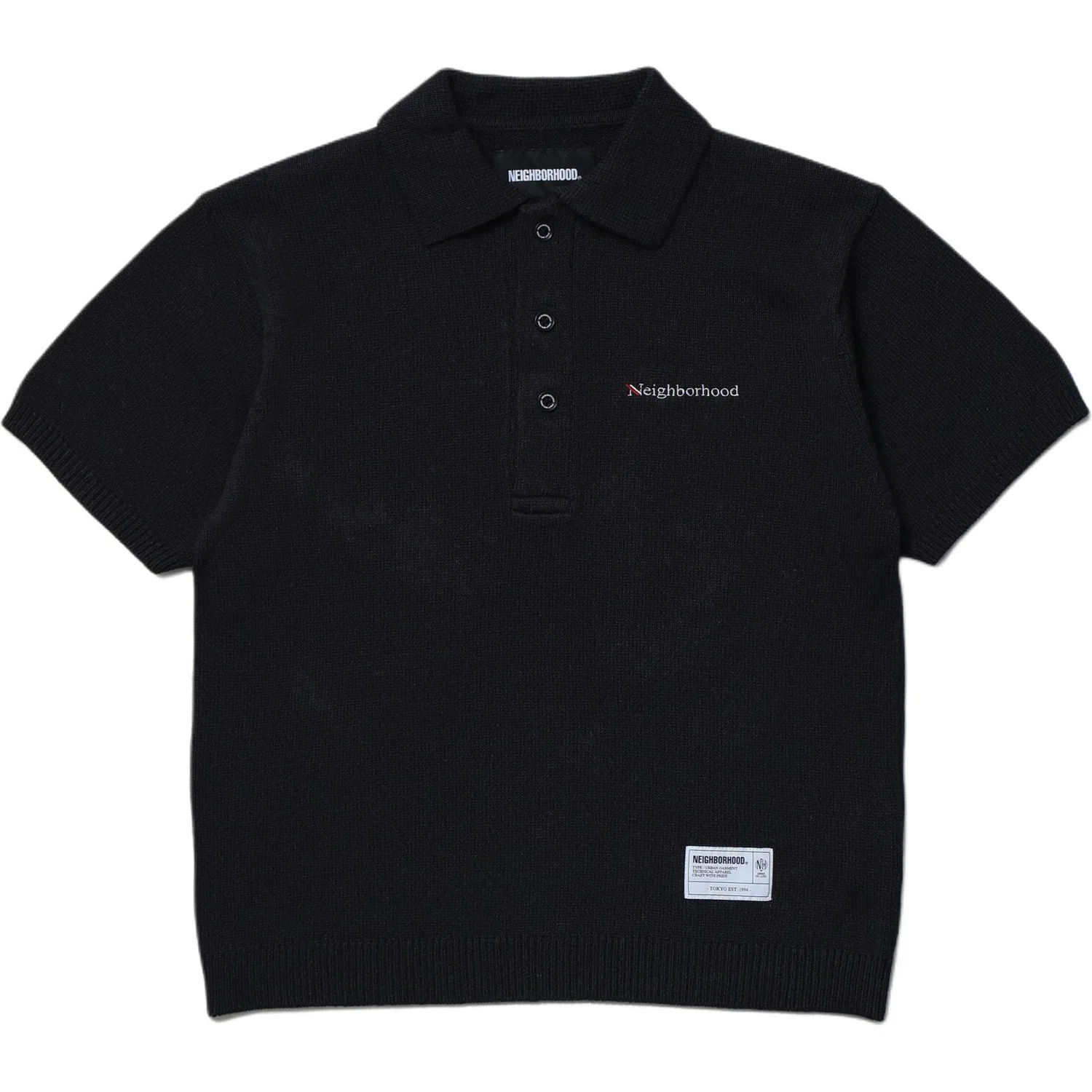 Детское поло NEIGHBORHOOD, Black