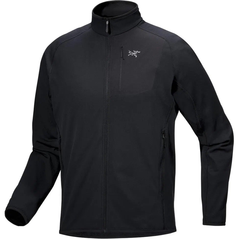 Мужская флисовая куртка Delta Jacket Arcteryx, Black Sapphire — фото 3