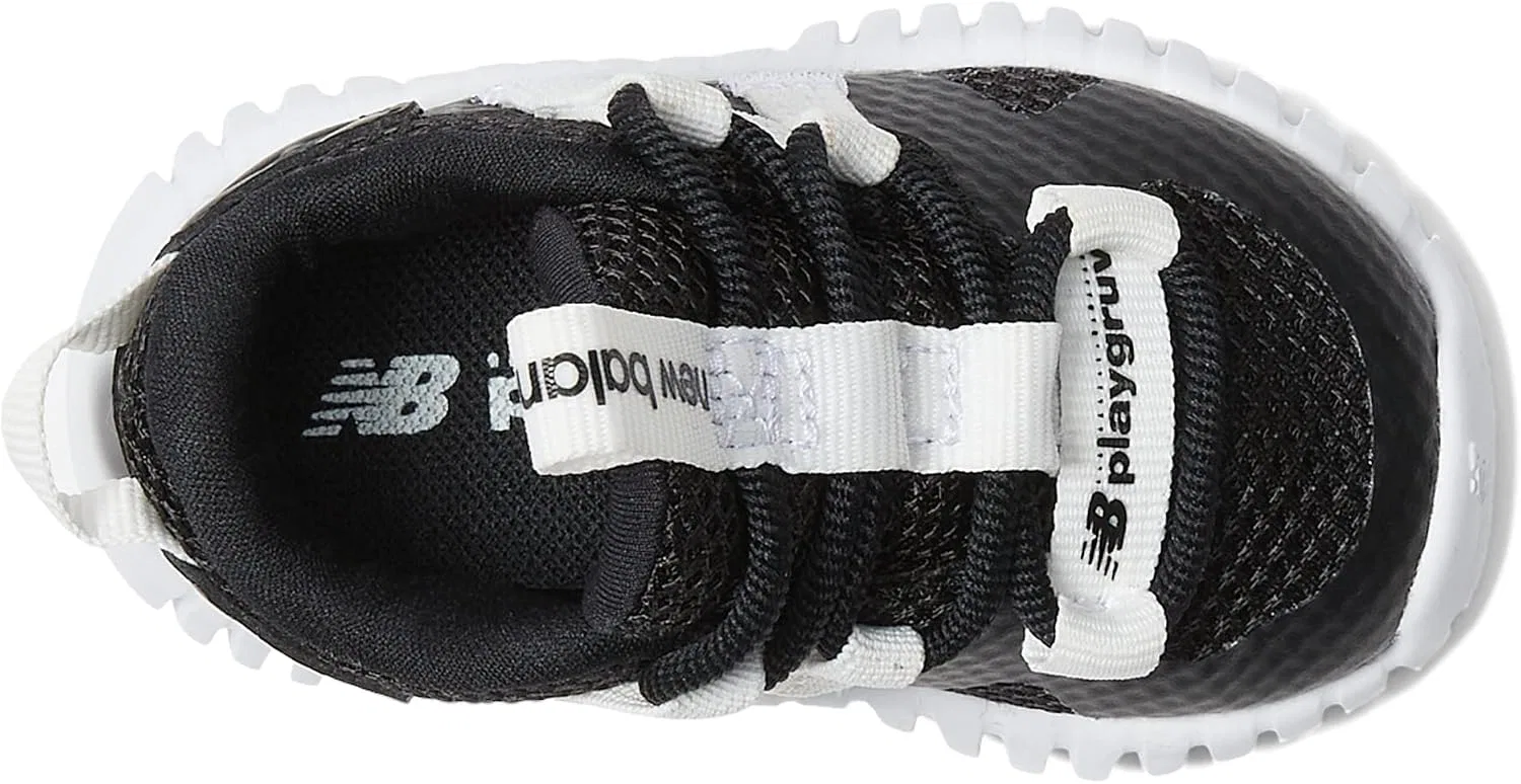 Детские кроссовки для мальчиков Playgruv V1 New Balance, Black/White — фото 3