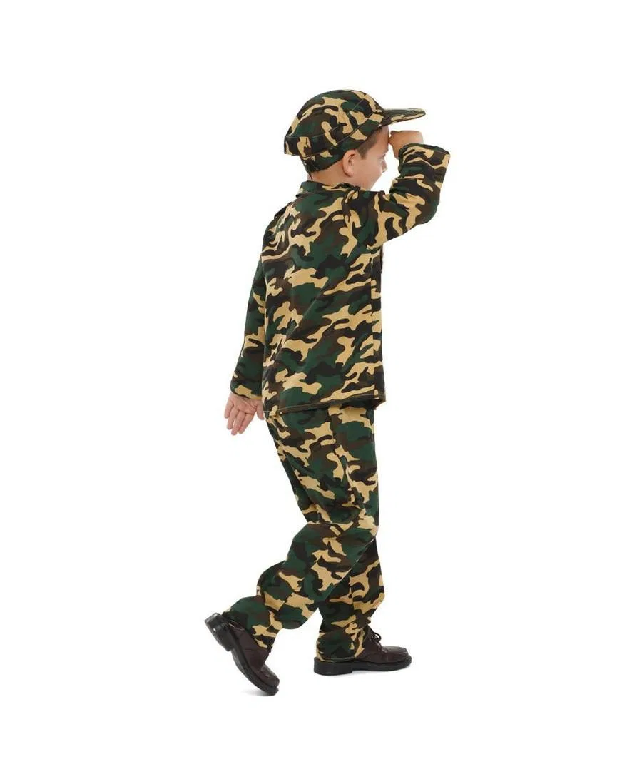 Костюм солдата с нашивками ARMY Dress Up America, Camouflage — фото 3