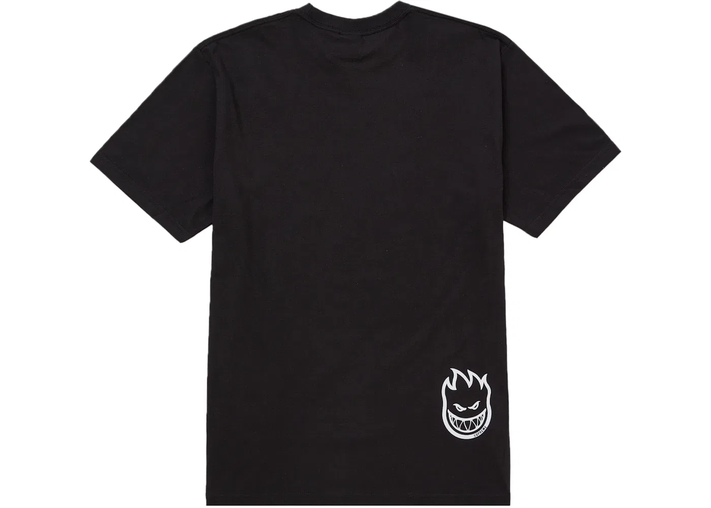 Мужская футболка с принтом Supreme Spitfire Flag Tee, Black — фото 2