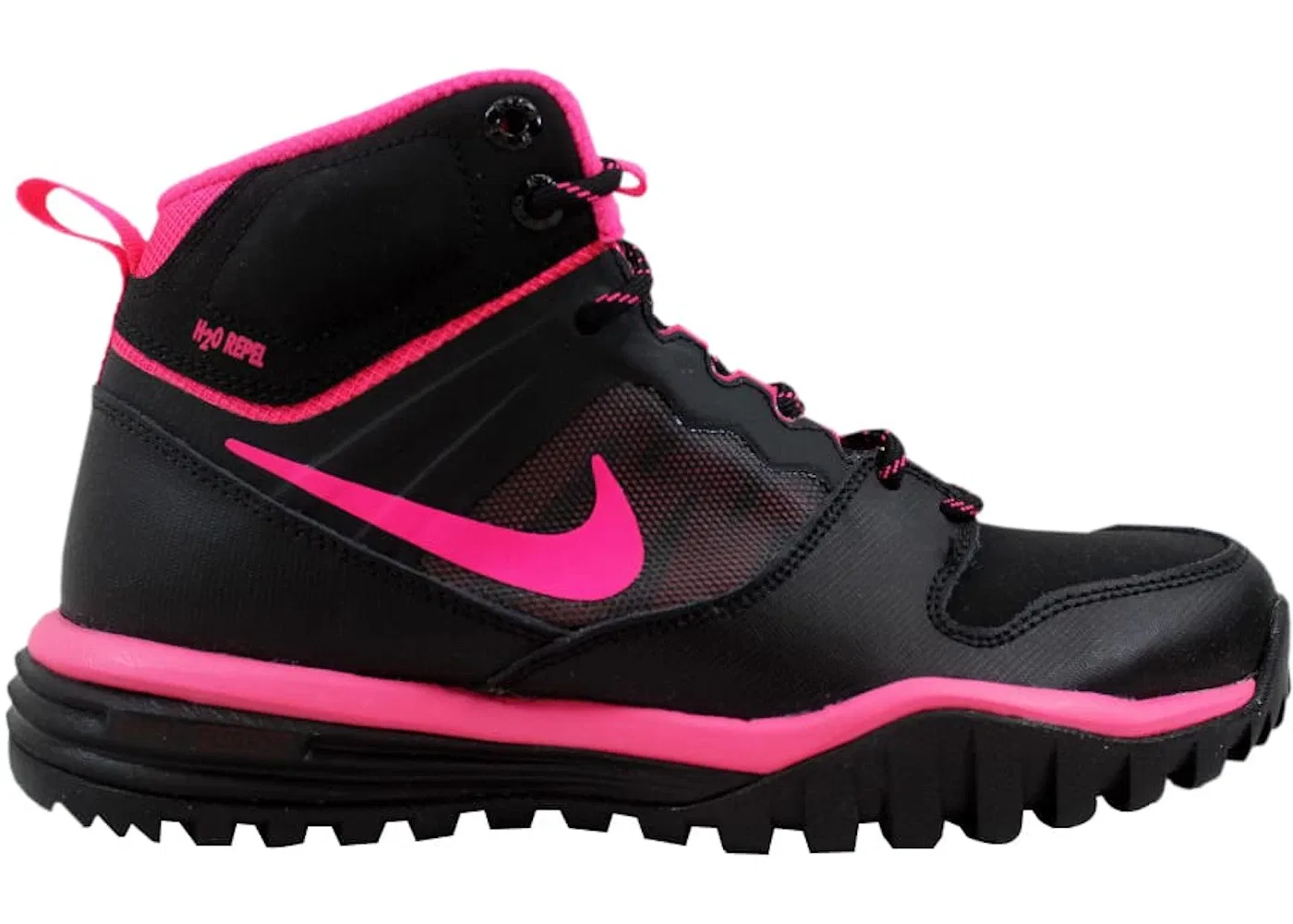Детские ботинки Nike Dual Fusion Hills Mid, Black/Black-Anthracite
