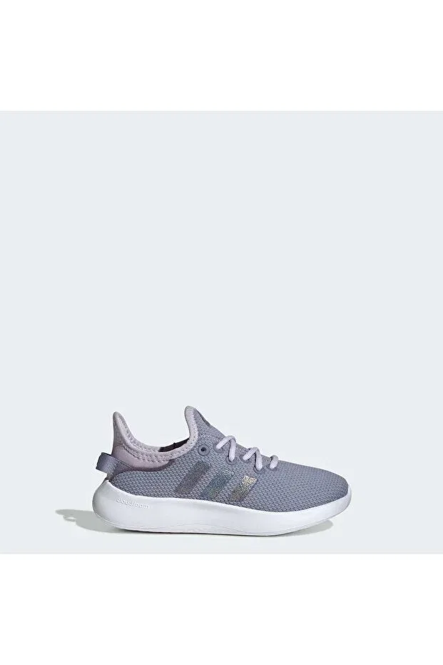 Детские кроссовки для девочек текстильные Cloudfoam Pure Adidas, Purple