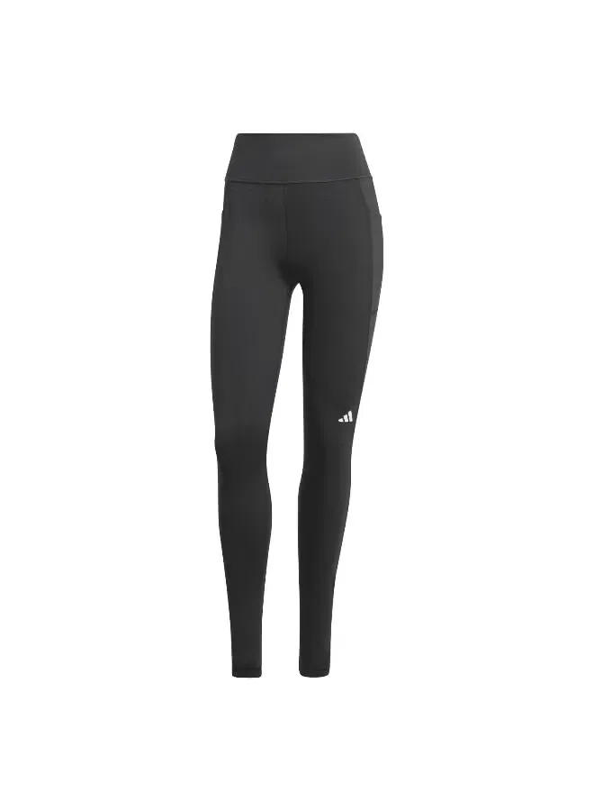 Леггинсы спортивные с технологией AEROREADY Own the Run Adidas, черный — фото 2