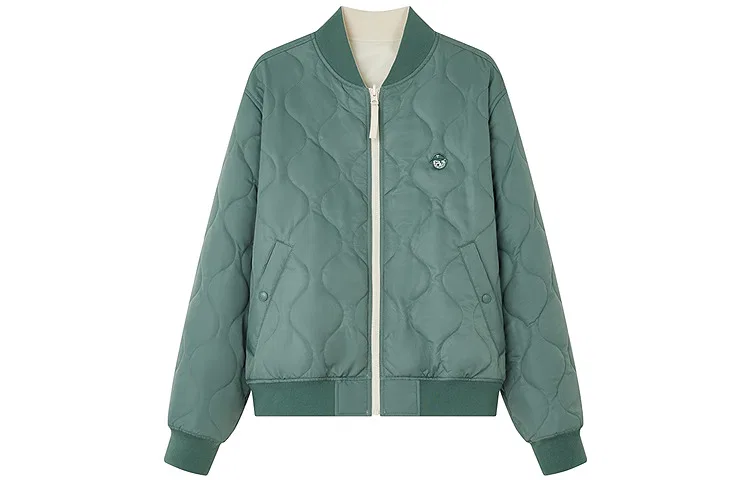 Детский пуховик с принтом Teenie Weenie Men, Light Khaki
