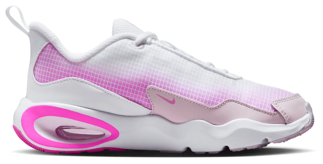 Детские кроссовки для мальчиков с амортизацией Max Air Nike Air Max Nova Nike, White Playful Pink Bleached Lilac