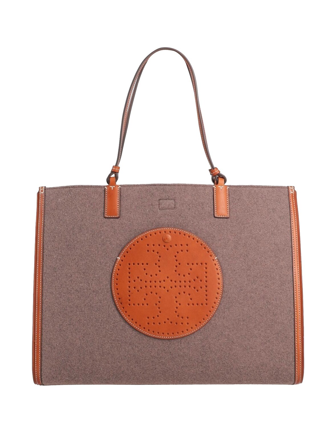 

Сумка Tory Burch Textile Fibers, Soft Leather, коричневый