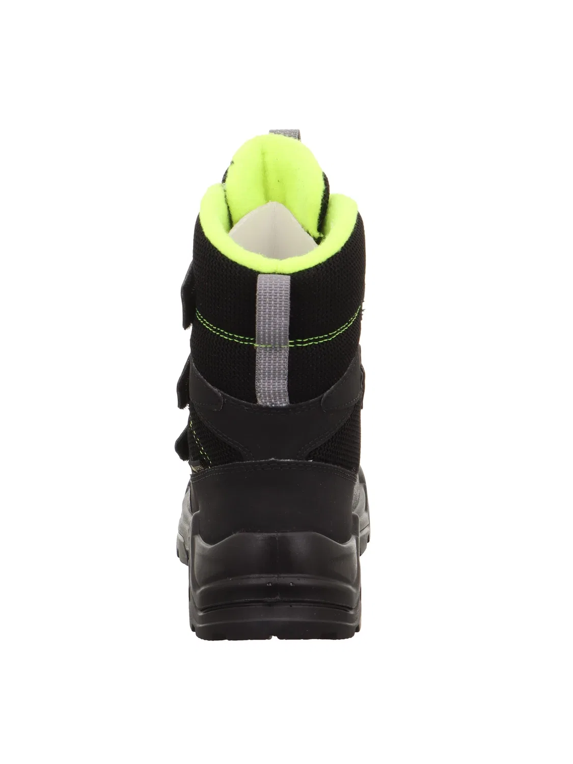 Детские снежные ботинки для мальчиков на липучке Snow Max Warm Gefütterte Gore-tex Superfit, Black Yellow 0030 — фото 3