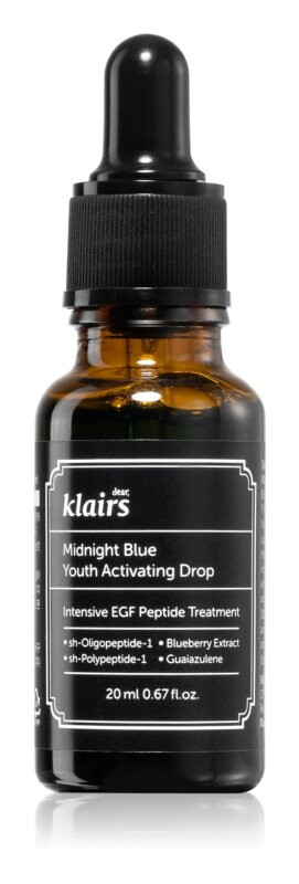 

Активирующая сыворотка для омоложения кожи Klairs Midnight Blue Youth Activating Drop