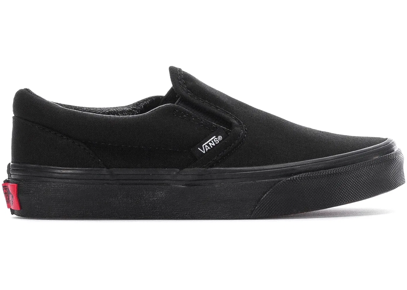 Детские кеды без шнурков Vans Classic Slip-On, Black