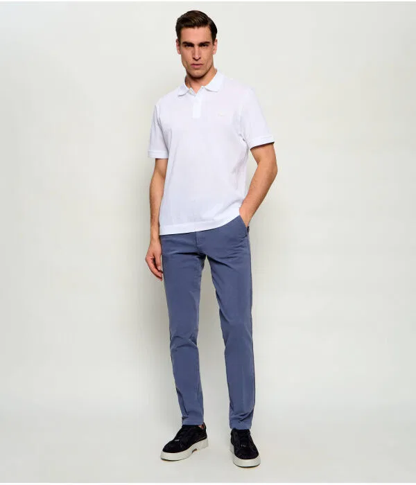 Мужские чиносы Slim Fit H-Kaiton1 BOSS, синий — фото 2