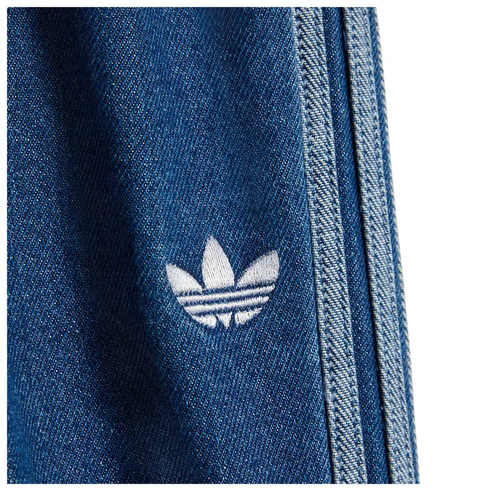 Брюки джинсовые Firebird Denim Track Adidas Originals, синий — фото 4