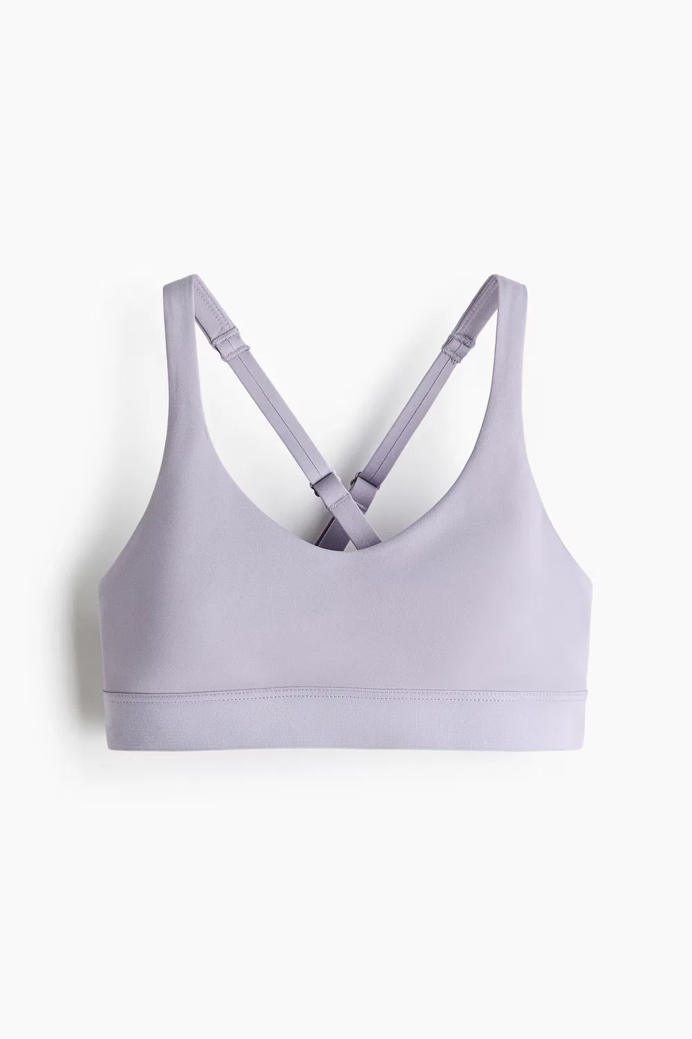 Мягкая спортивная майка с технологией DryMove H&M, Mattes Flieder