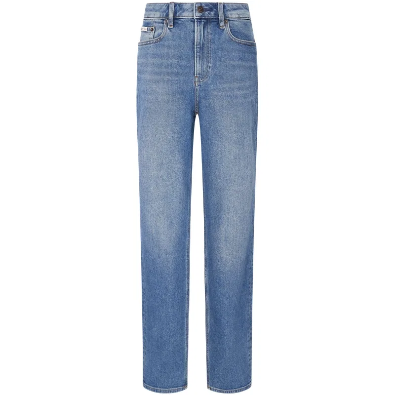 Женские джинсы прямого кроя SBB Denim Blue Calvin Klein