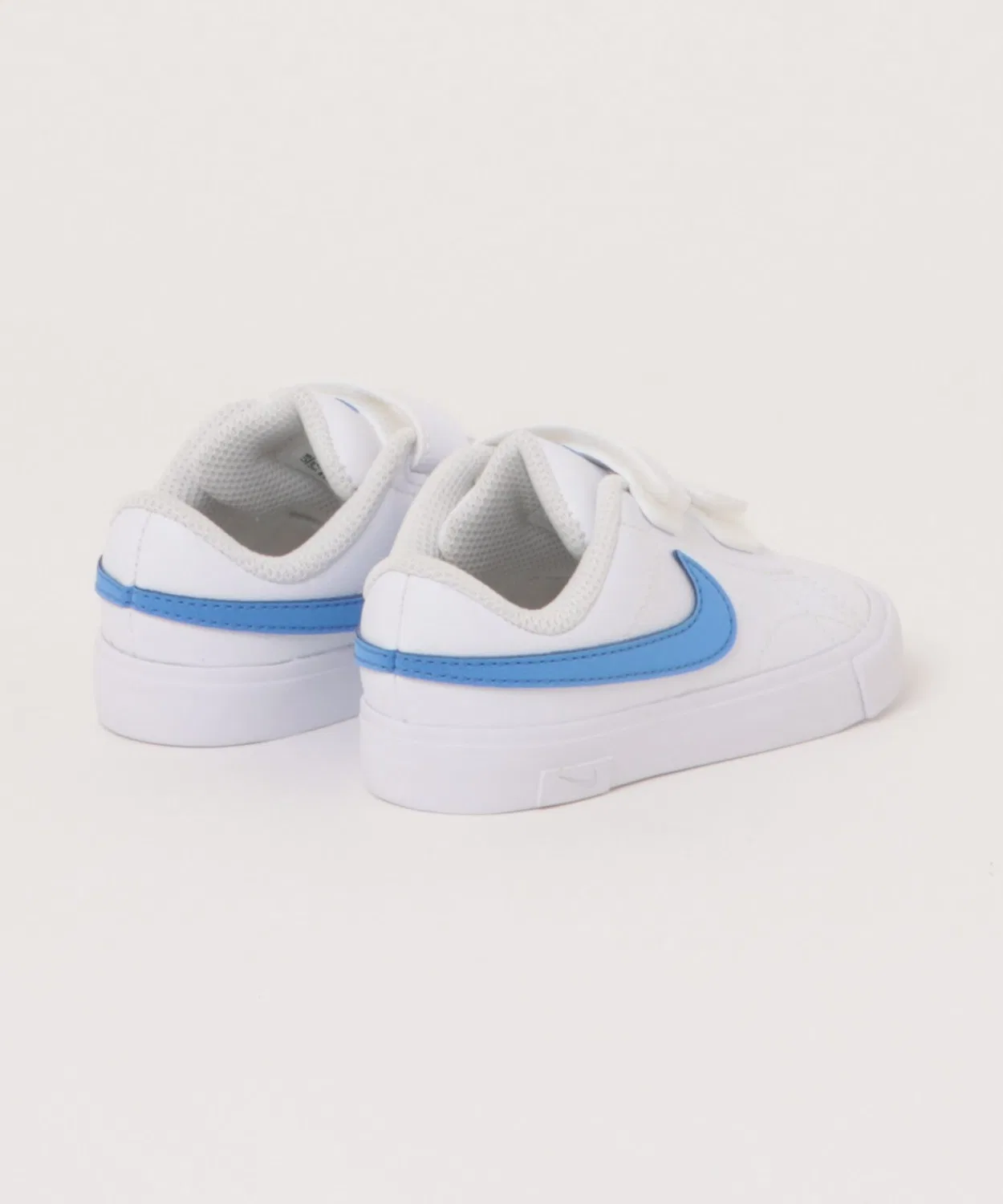 Детские кроссовки с липучками Tennis Essential NIKE, Белый — фото 2