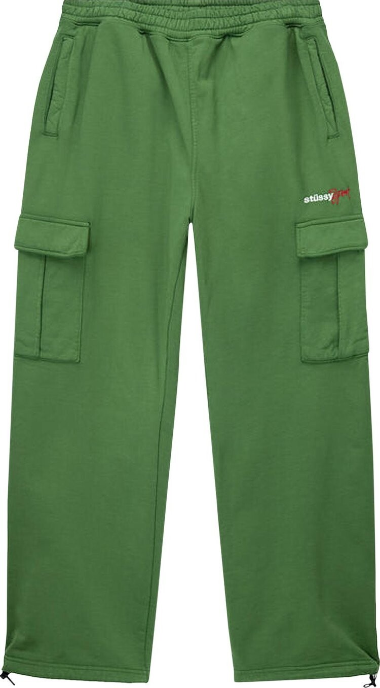 

Брюки Stussy Sport Cargo Fleece Pant 'Green', зеленый