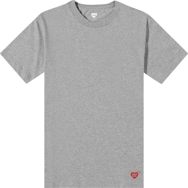 

Футболка Human Made T-Shirt (3 Pack) 'Grey', серый