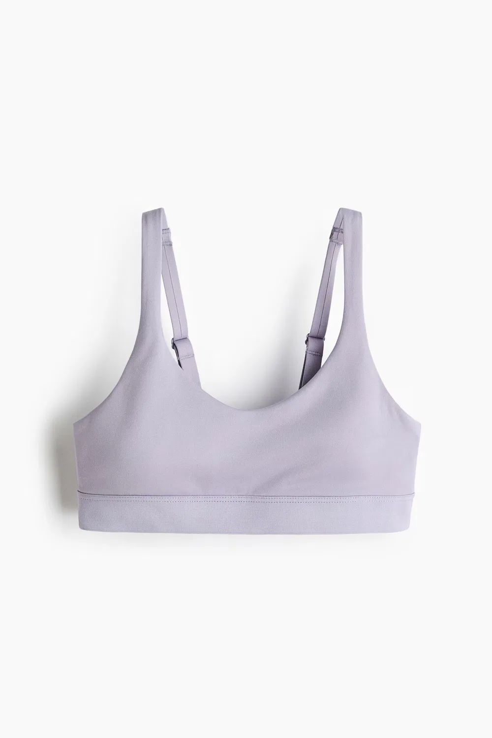 Мягкая спортивная майка с технологией DryMove H&M, Mattes Flieder — фото 2