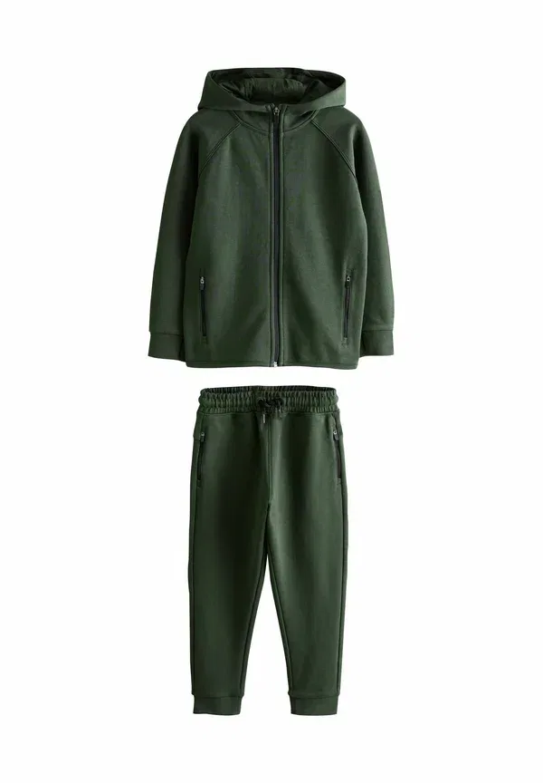 Спортивный костюм хлопковый Set Next Khaki Green, зеленый/хаки