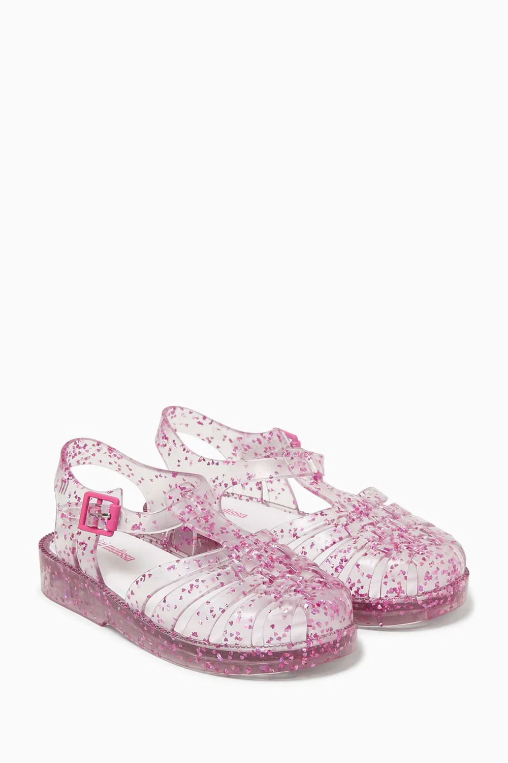 Сандалии блестящие Possession Mini Melissa, фиолетовый