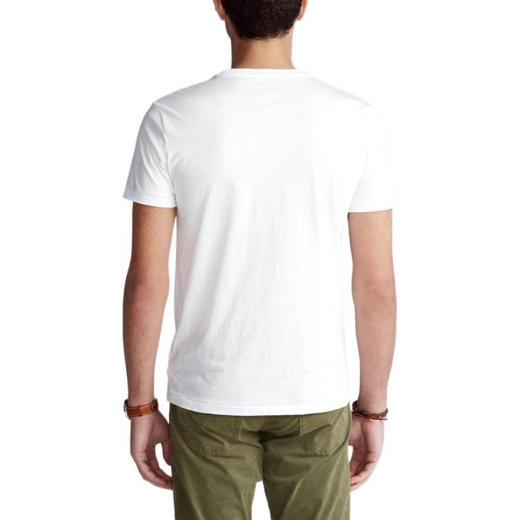 Футболка Polo Ralph Lauren Custom Slim Fit Ralph’s Coffee, белый — фото 3