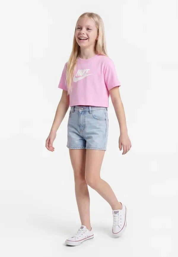 Футболка хлопковая Futura Nike Sportswear, Pink Rise, розовый