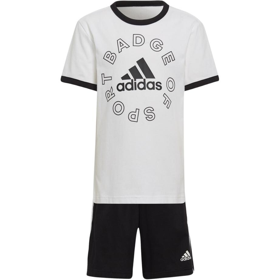 

PS Повседневная спортивная одежда Adidas, белый/черный
