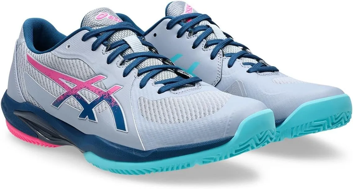 Мужские кроссовки для падела Solution Swift FF 2 ASICS, серый синий — фото 3