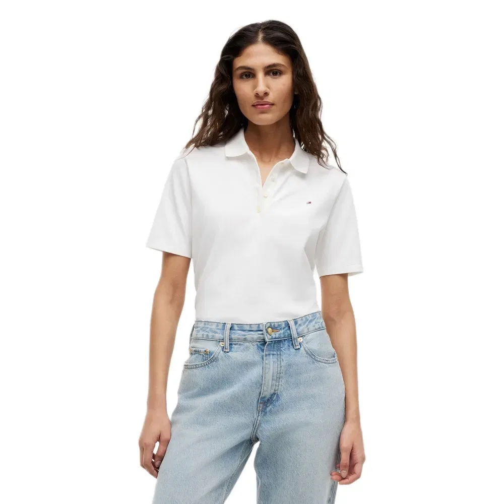 Поло с коротким рукавом 1985 Tommy Hilfiger, белый