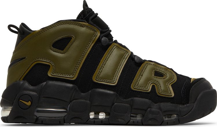 Кроссовки Nike Air More Uptempo '96 'Rough Green', черный - фото