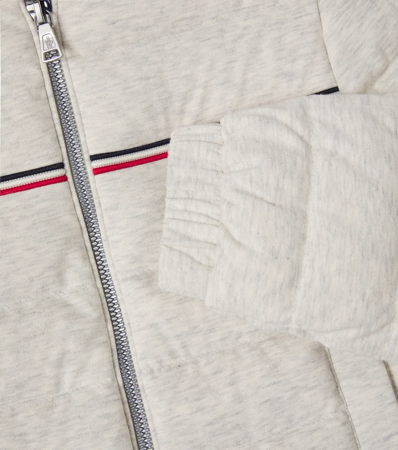 Пуховик хлопковый Moncler Enfant, белый — фото 3