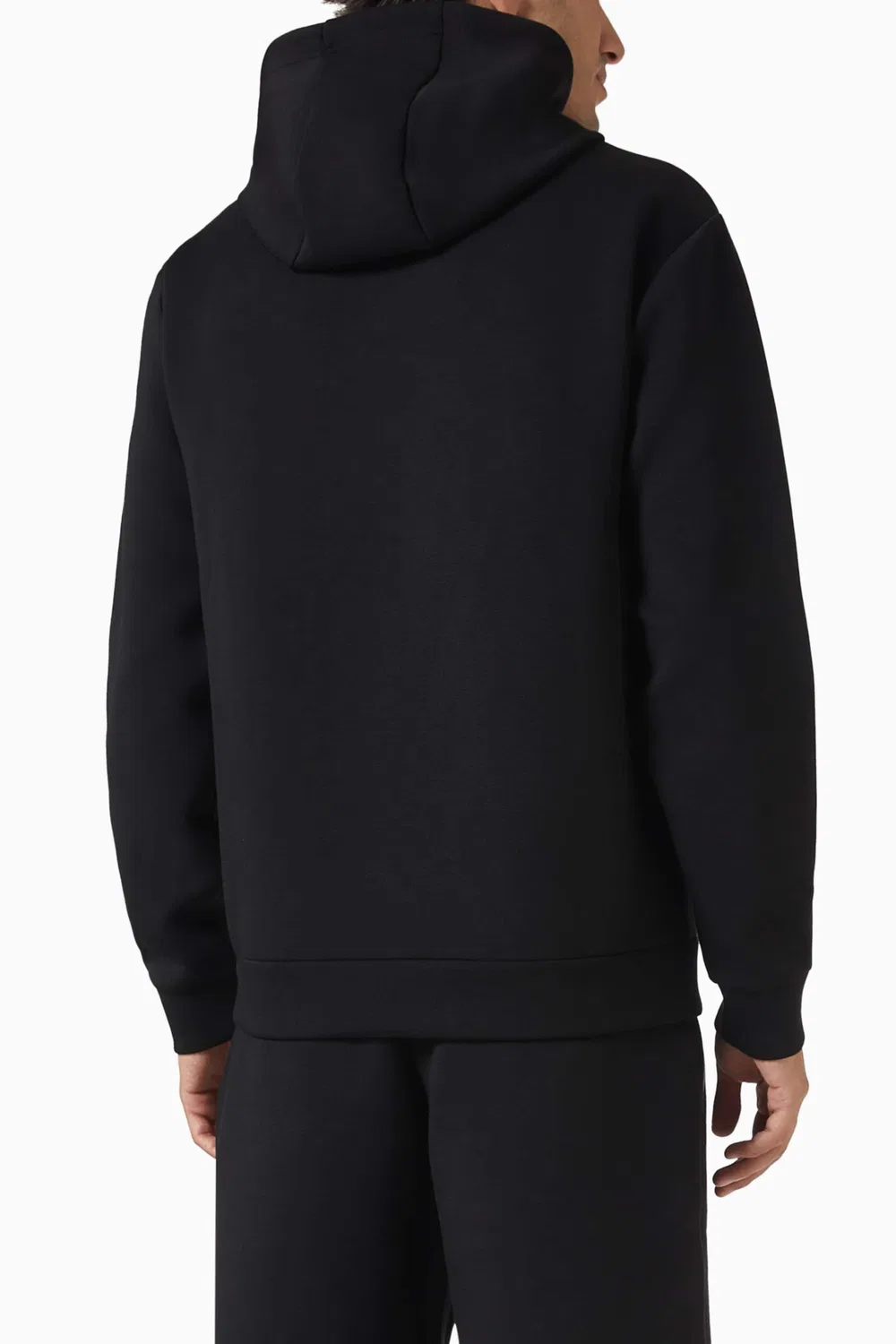 Худи с логотипом Logo Drawstring Emporio Armani — фото 3
