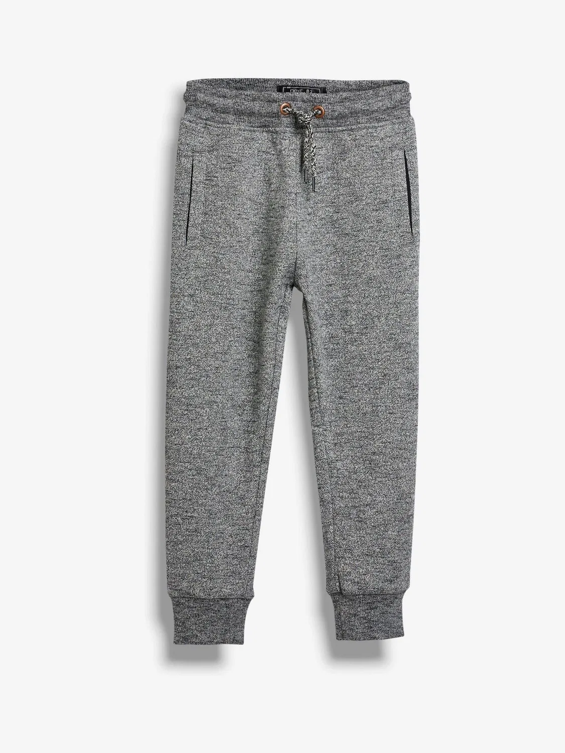Джоггеры Slim Fit, 2 шт Next, черный/серый — фото 3