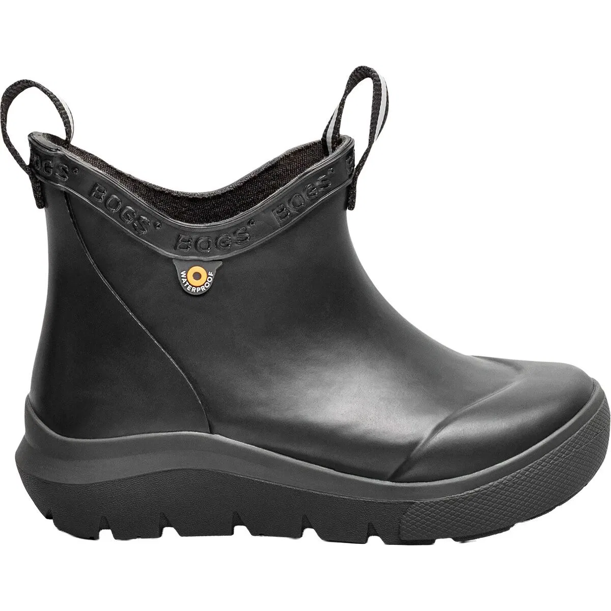 Детские дождевые сапоги Chelsea для мальчиков Skyline Rain Solid Chelsea Boot Bogs, черный