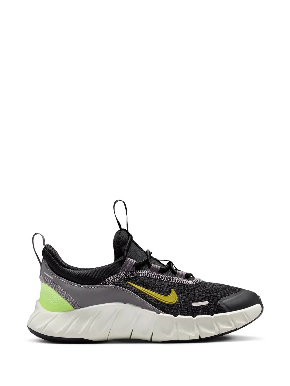 Кроссовки Nike Free Ride, детские, черно-зеленые