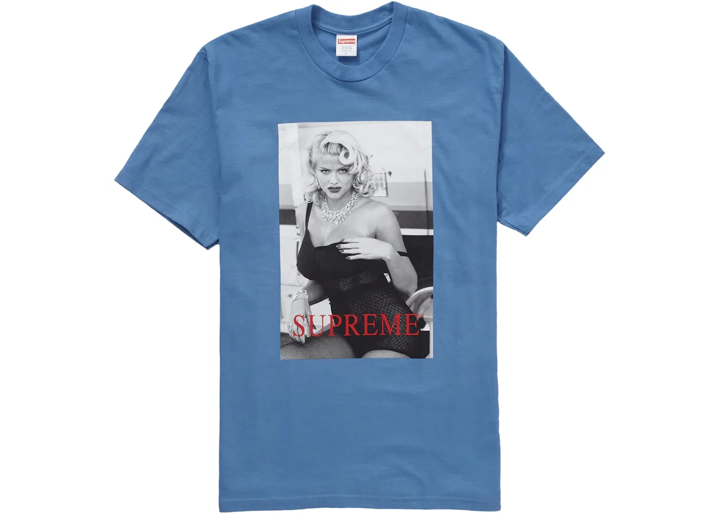 Мужская футболка с принтом Tee Supreme, Dusty Light Royal
