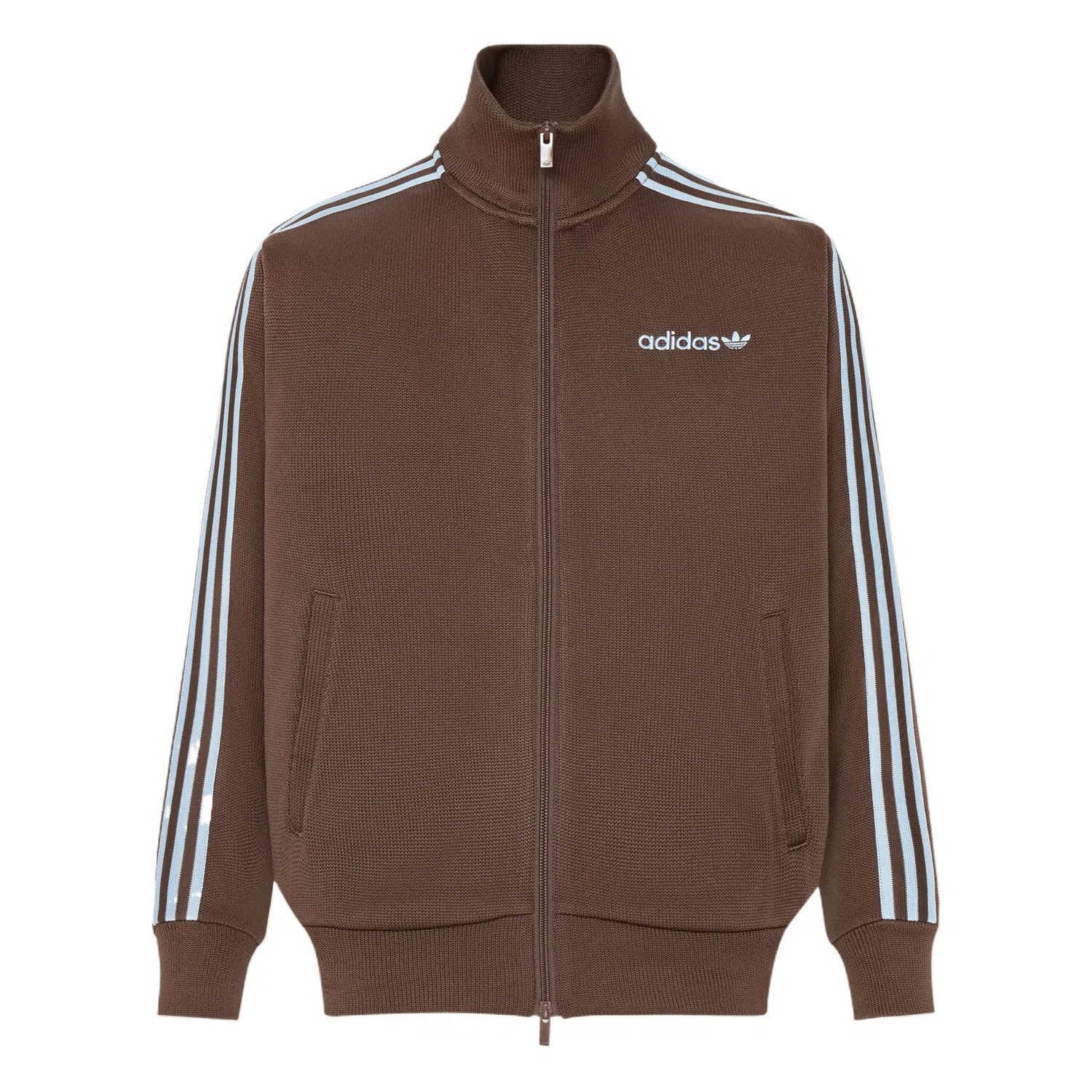 Унисекс куртка с воротником-стойкой Stratum Dark Earthy Brown Adidas Originals, Stratum Dark Earthy Brown