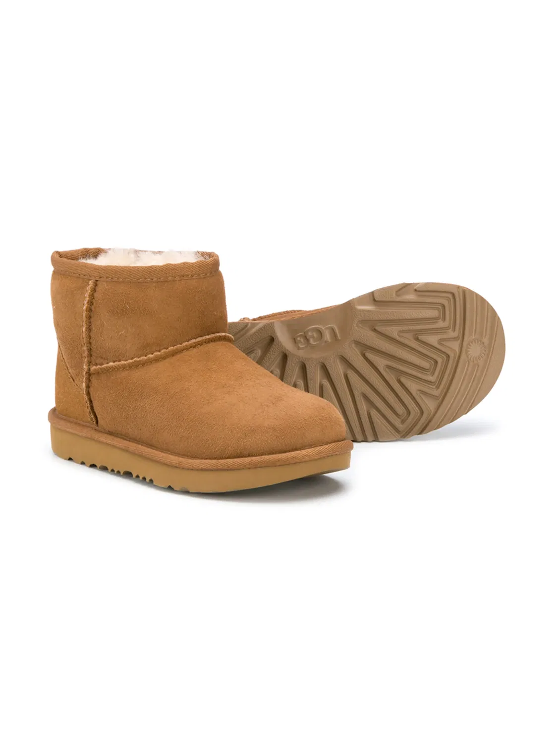 Ботинки Classic Mini II UGG, коричневый — фото 2