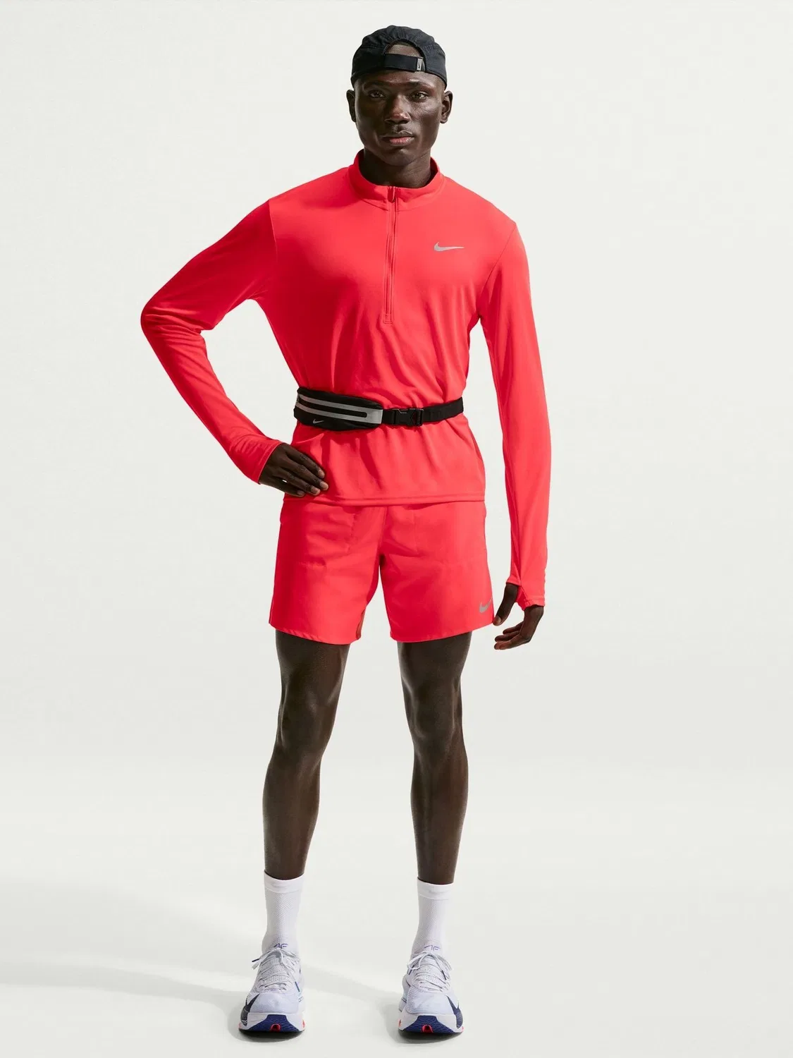 Шорты беговые Dri-FIT Stride Nike, красные — фото 3