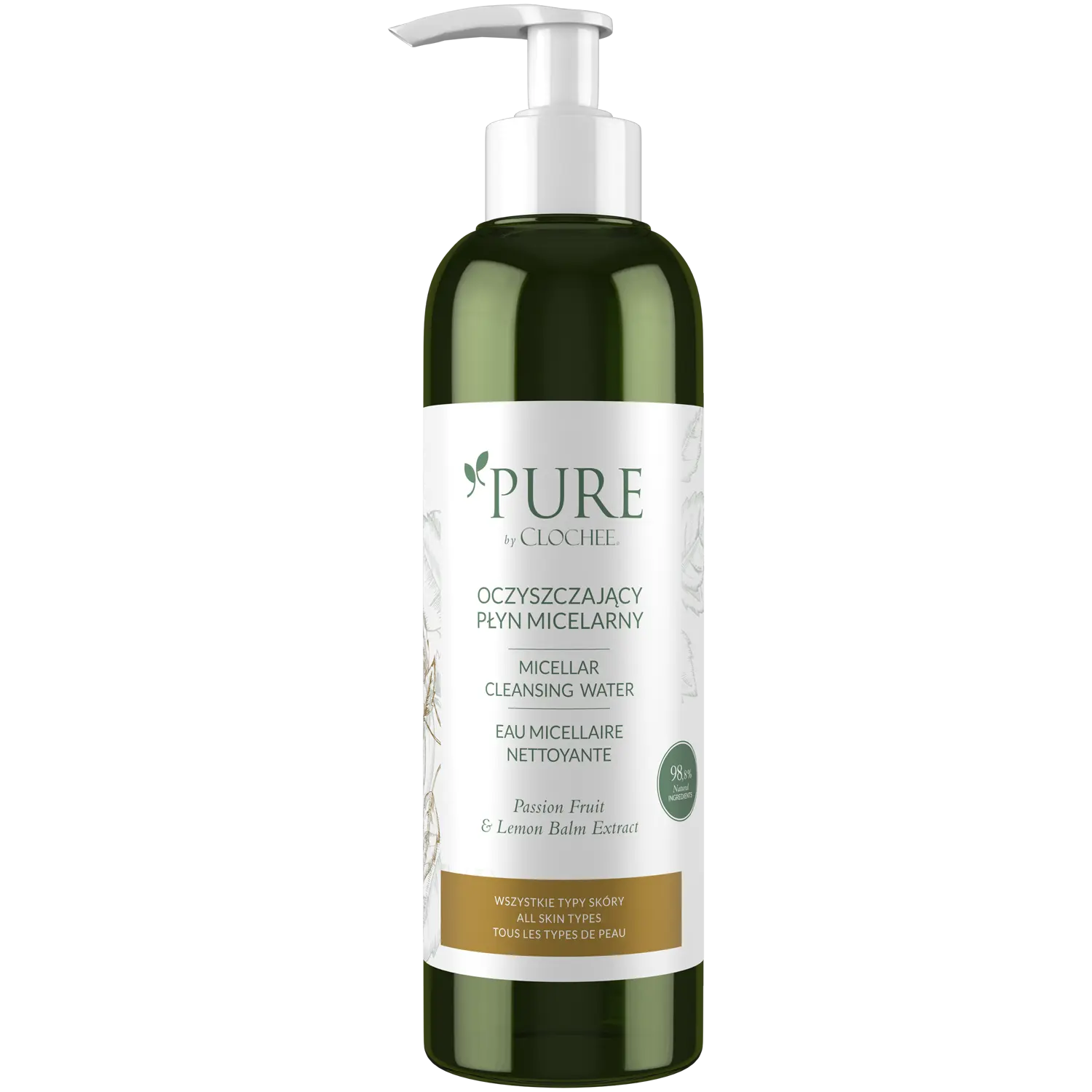 

Pure By Clochee очищающая мицеллярная жидкость для лица, 200 мл