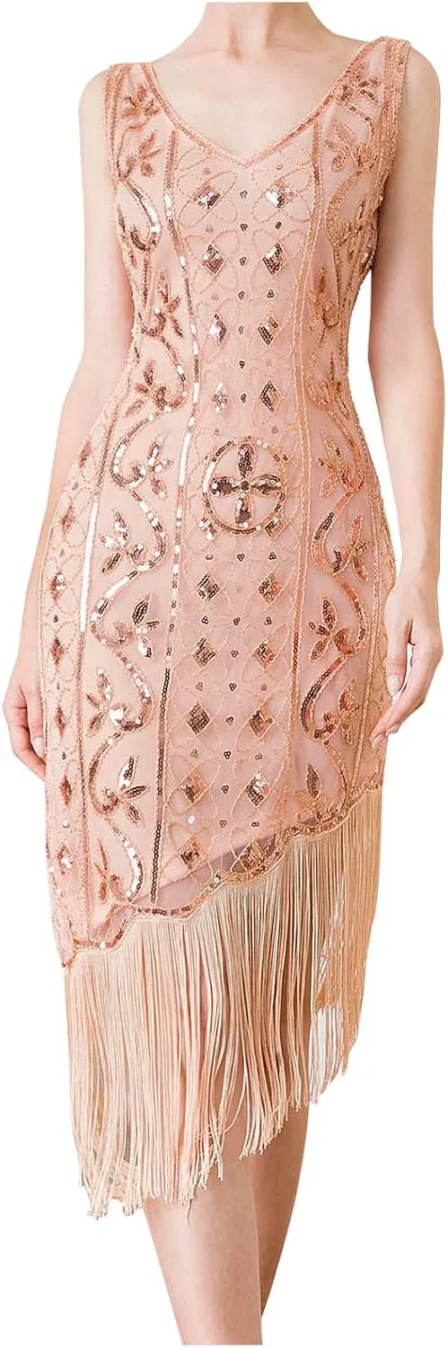 Женское A-line мини-платье с карманами, Pink