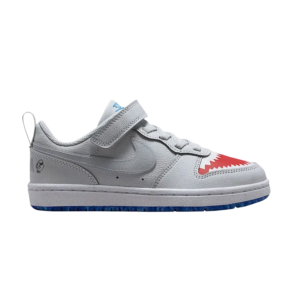 Кроссовки Nike Court Borough Low PS, серый