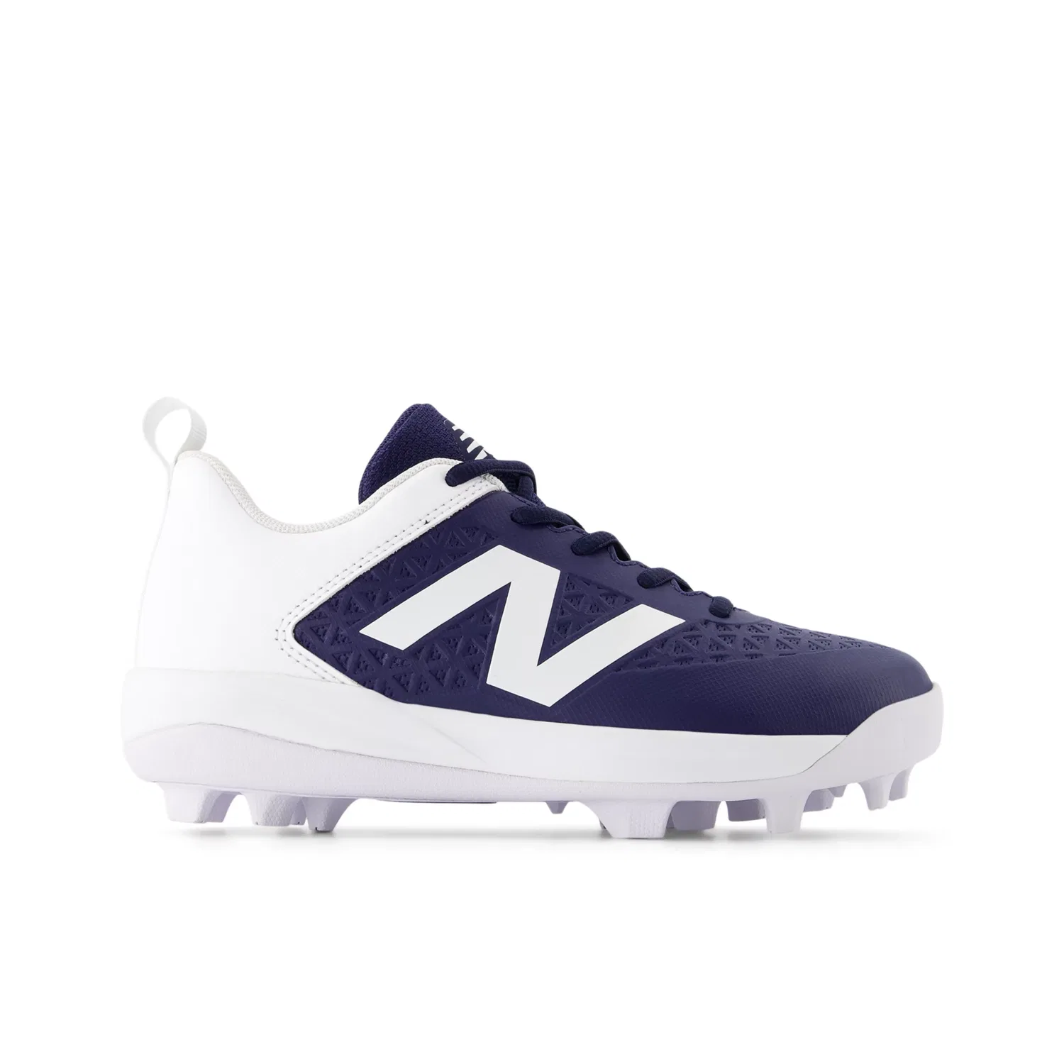 Детские бутсы для бейсбола с резиновой подошвой 4040v8 New Balance, Team Navy With White